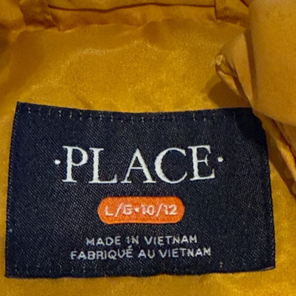 The Children's Place Yellow Puffer Jacket